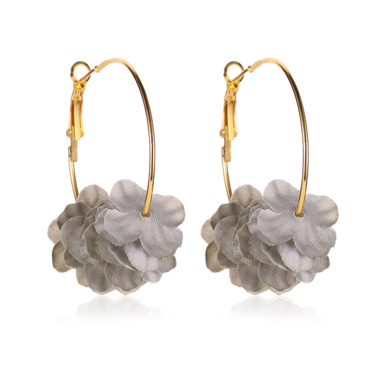 Blossom Hoop Earrings