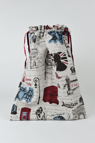 London meets Paris (Shoe Bag)