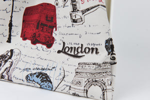 London meets Paris (Shoe Bag)